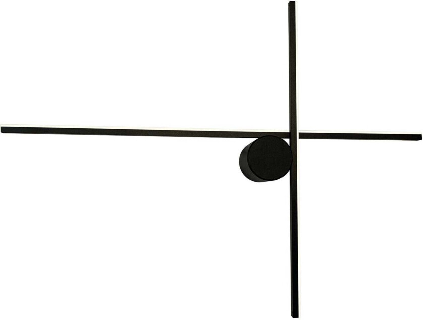 Eros Novata 600 10W 2700 Kelvin IP44 - Høyre modell - Svart