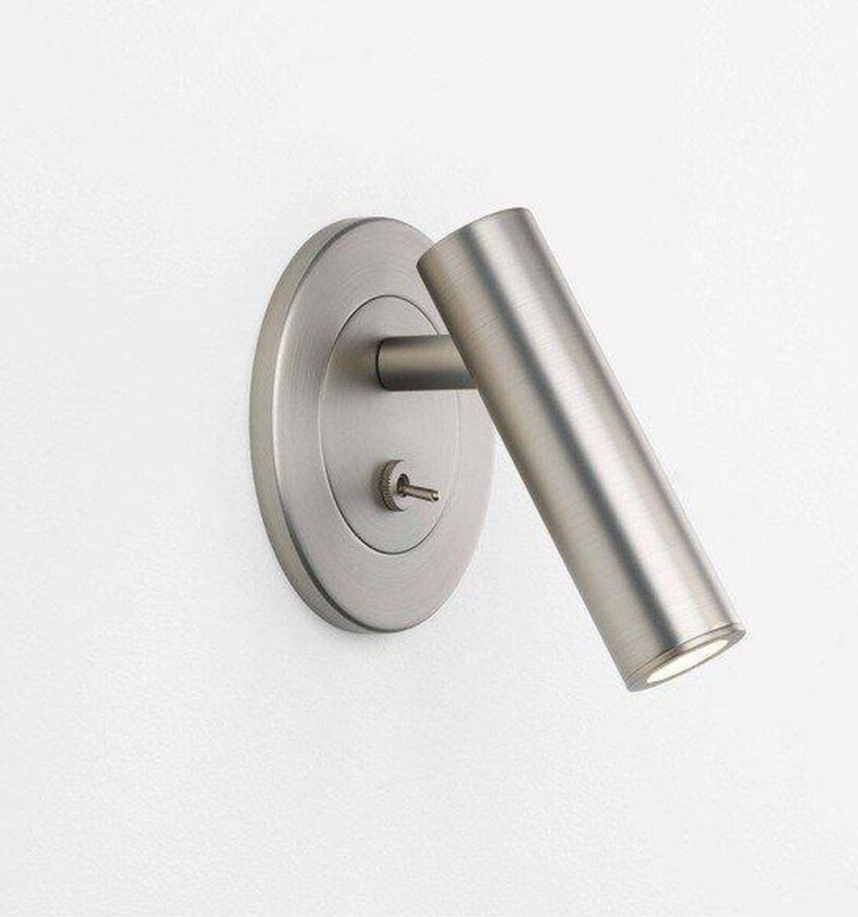 Enna innfelt vegglampe - Stål