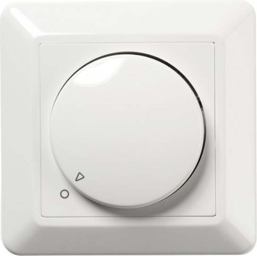 dimmer RS16/315 2-pol GLE dimmer PH - Hvit