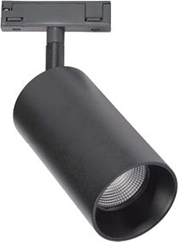 Designline Tube enkel spot LED 12,1W 2700K - Svart - Svart