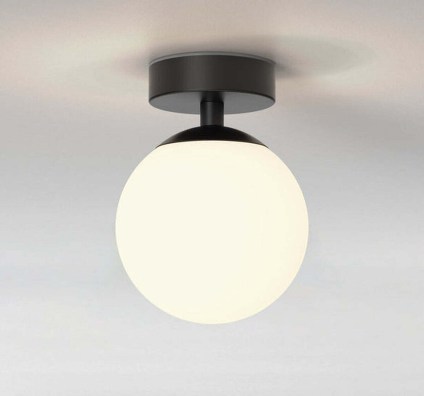 Denver taklampe IP44 G9 - Svart / Opal