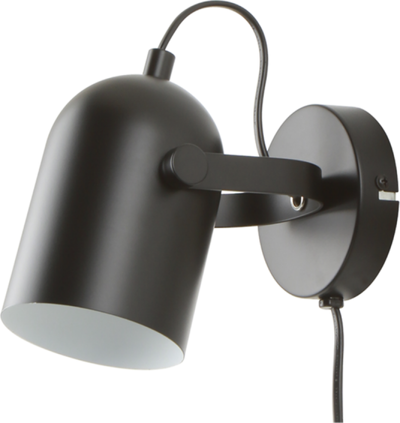 Dallas vegglampe - Svart - Svart