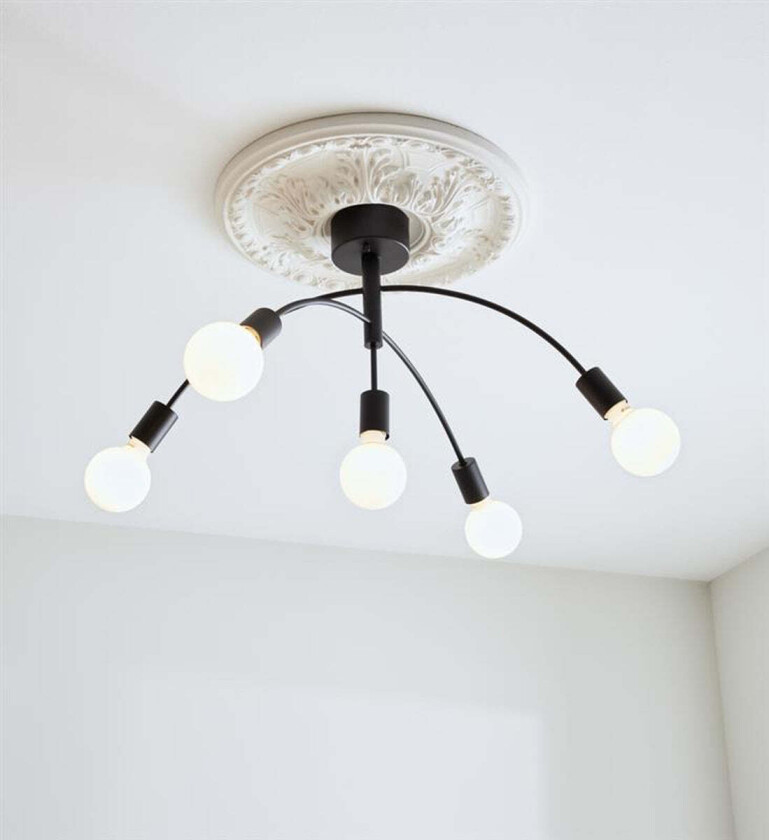 Cygnus taklampe 5L - Svart - Svart - Svart