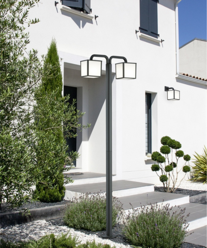 Cubango stolpe 200 - Antrasitt - Antrasitt