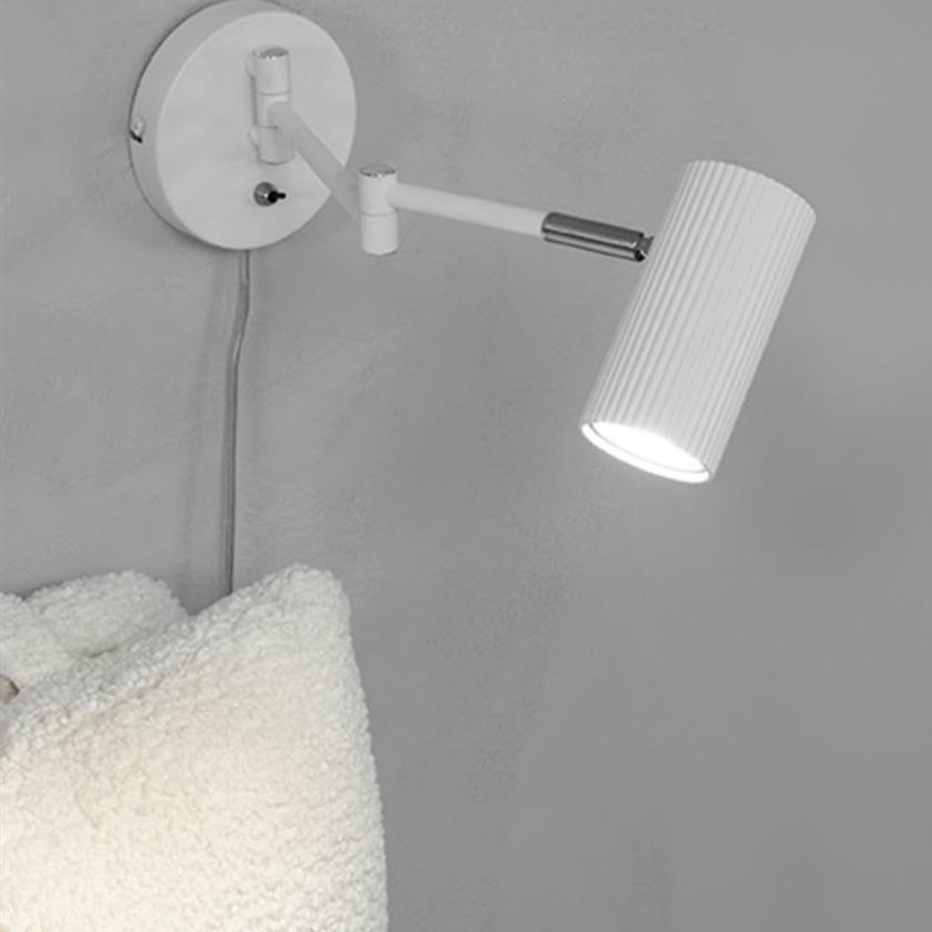 Costilla vegglampe flex - Hvit - Hvit - Hvit