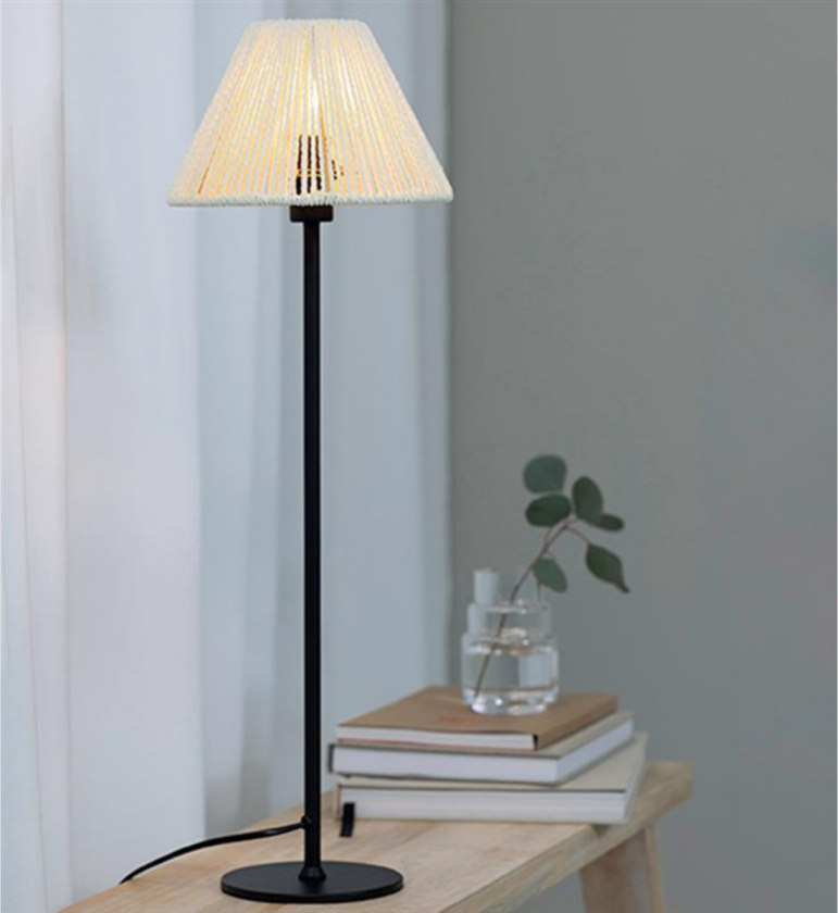 Corda bordlampe - Beige - Beige - Beige