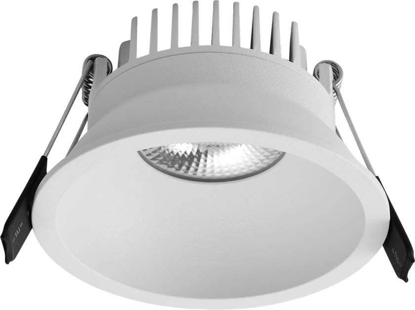 Ceto Mini Fixed lavtbyggende downlight 7W 2700K Dimbar IP44 - Hvit - Hvit