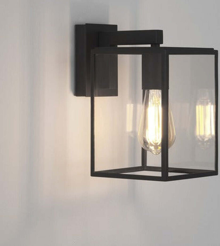 Box Lantern 270 vegglampe utendørs - Svart - Svart