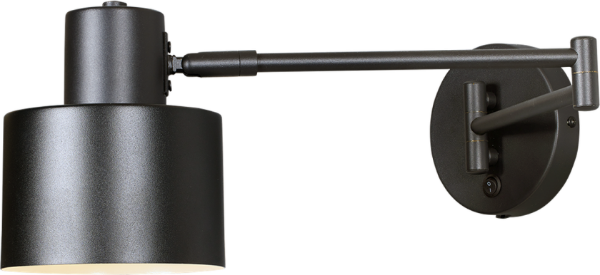 Beros vegglampe - Svart