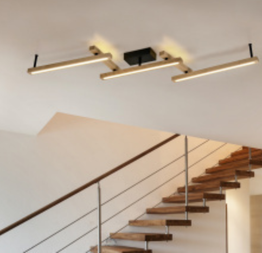 Bellari taklampe - Trefarge - Natur