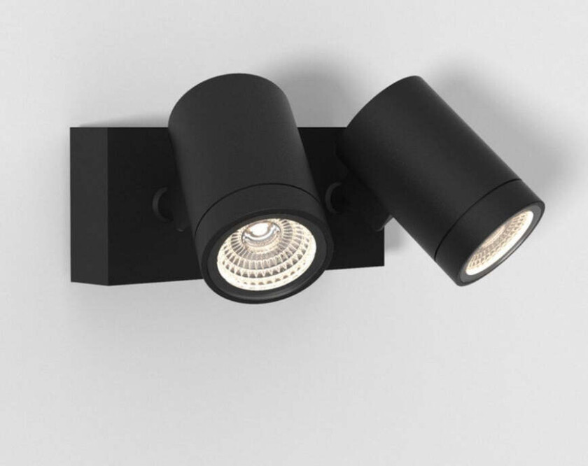 Bayville dobbel Spot - Svart - Svart