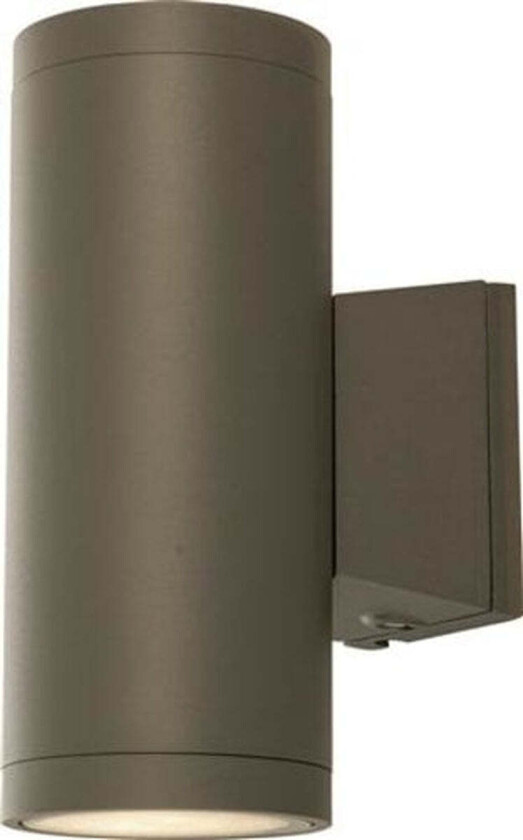 Basic vegglampe opp/ned utendørs IP54 - Antrasitt - Antrasitt