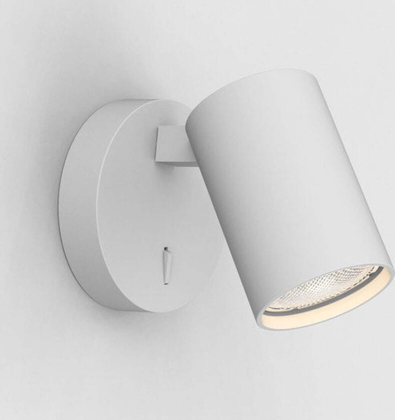 Ascoli Single vegglampe - Hvit