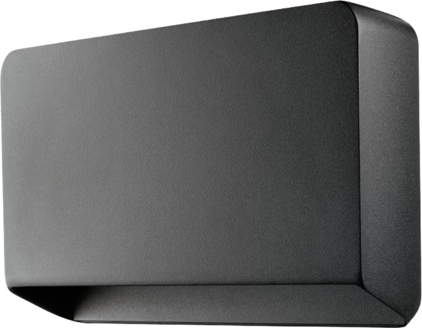 Arlon vegglampe utendørs 10W 3000 Kelvin IK10 IP65 - Dimbar - Svart