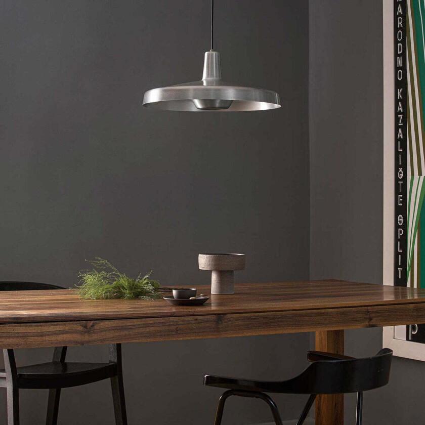 Arigato takpendel large E27 - Aluminium - Gul