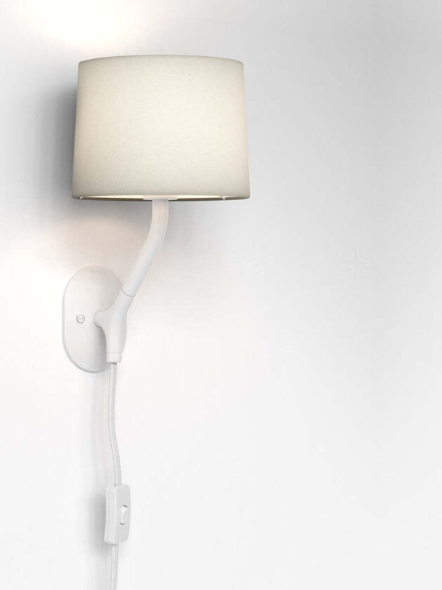 Arbor vegglampe - Hvit