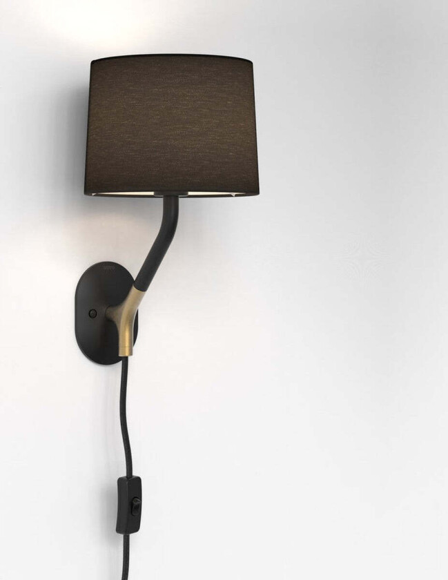 Arbor vegglampe - Svart