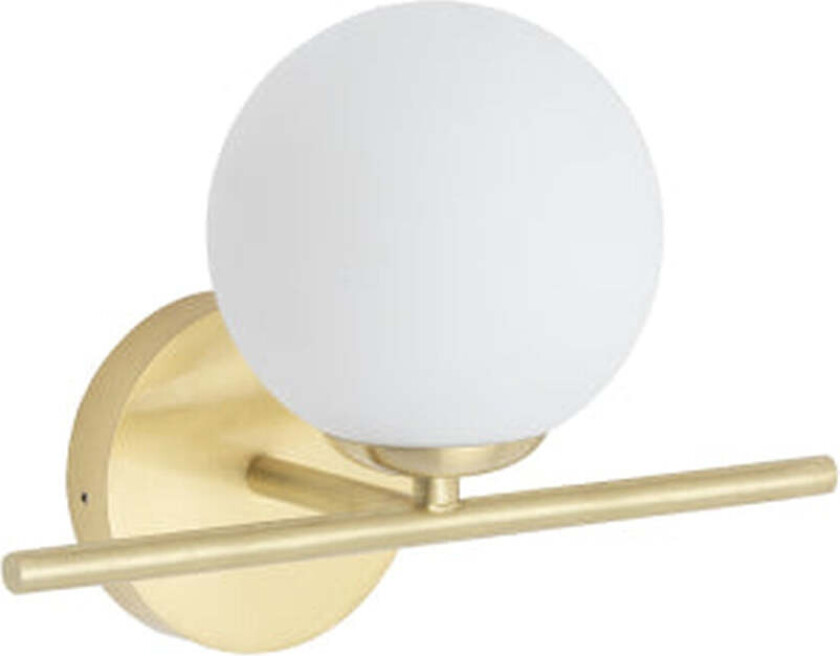 Aralia vegglampe IP44 - Messingfarget - Messing