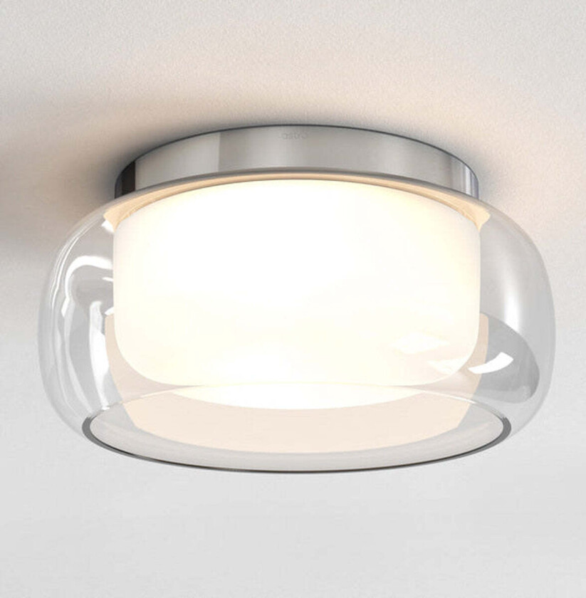 Aquina 360 taklampe IP44 E27 - Krom