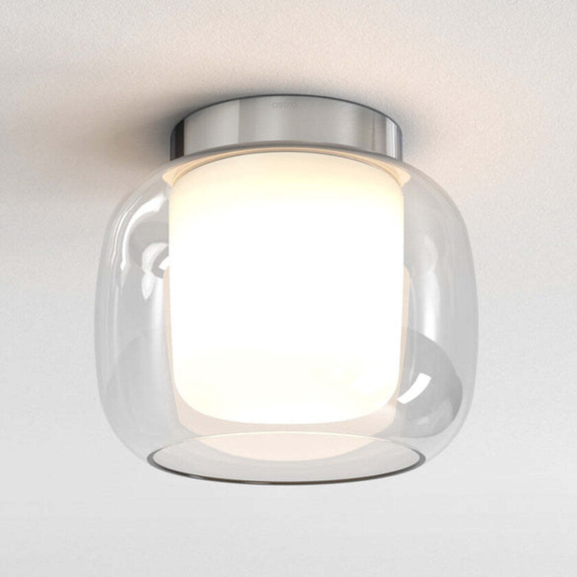 Aquina 240 taklampe IP44 E27 - Krom