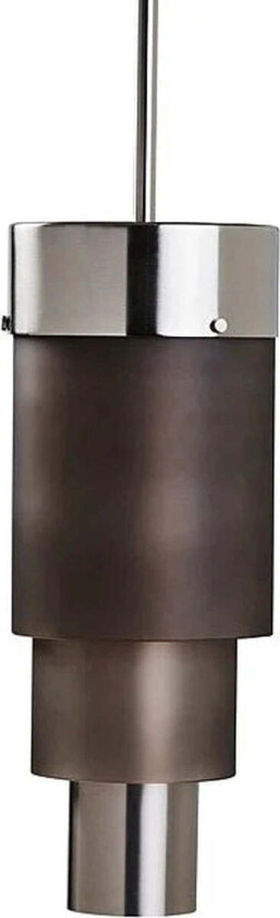 A-Spire takpendel - Krom kornet røykfarget