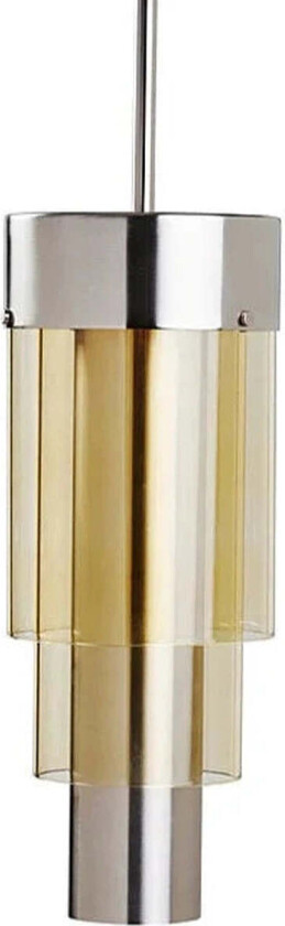 A-Spire takpendel - Krom gyllen røykfarget