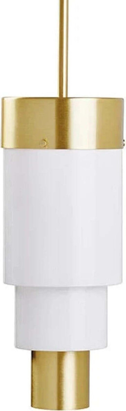 A-Spire takpendel - Messing opal hvit