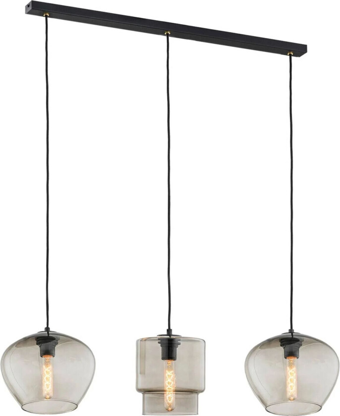 Pendellampe Svala skjermer variabel 3-lys lineær