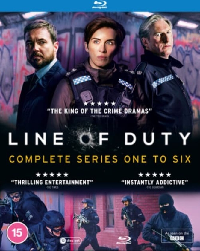 Line of Duty: Complete Series One to Six (Blu-ray) (12 disc) (Import)