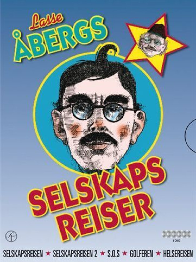 Selskapsreisen Samleboks (5 Disc) (Scanovo)