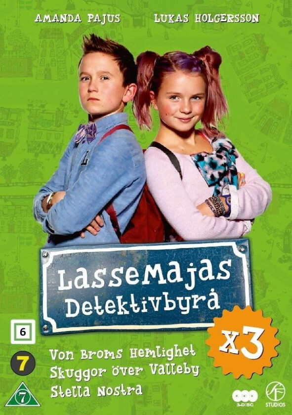 LasseMajas Detektivbyrå Box (3 disc)