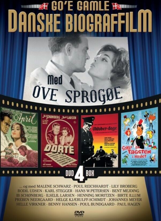 Ove Sprogø - Go'e Gamle Danske Biograffilm (4 disc)