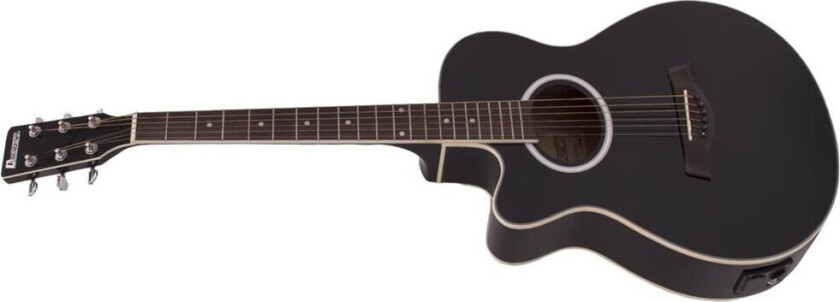 Aw-400 Westerngitar Lh, Black Lefthand