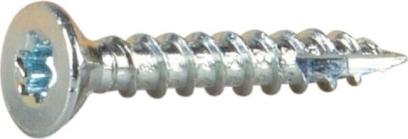 ESSDRIVE Treskrue 3 mm Ø, forsenket, FZB 20 mm, 20-pakning