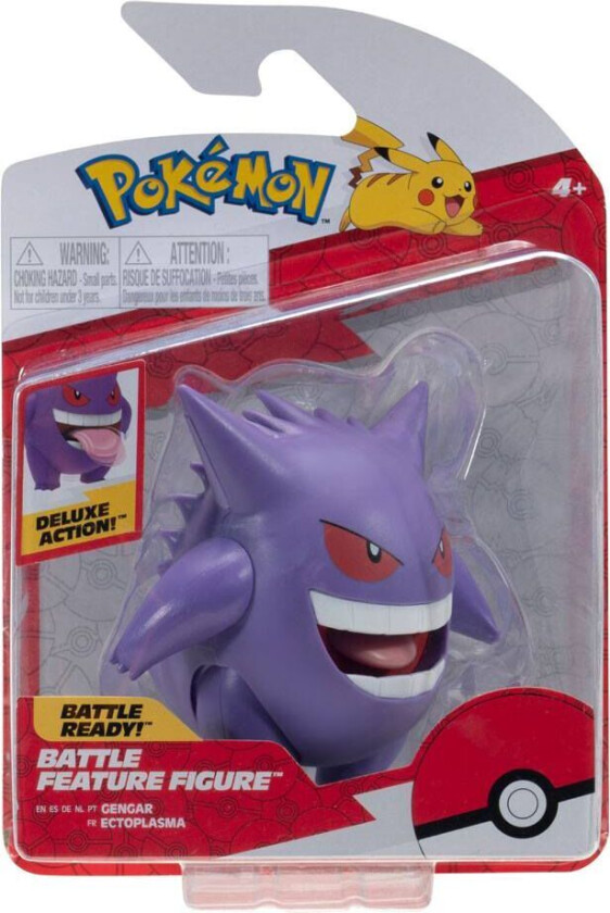 Pokemon Pokémon Battle Feature Action Gengar Figure