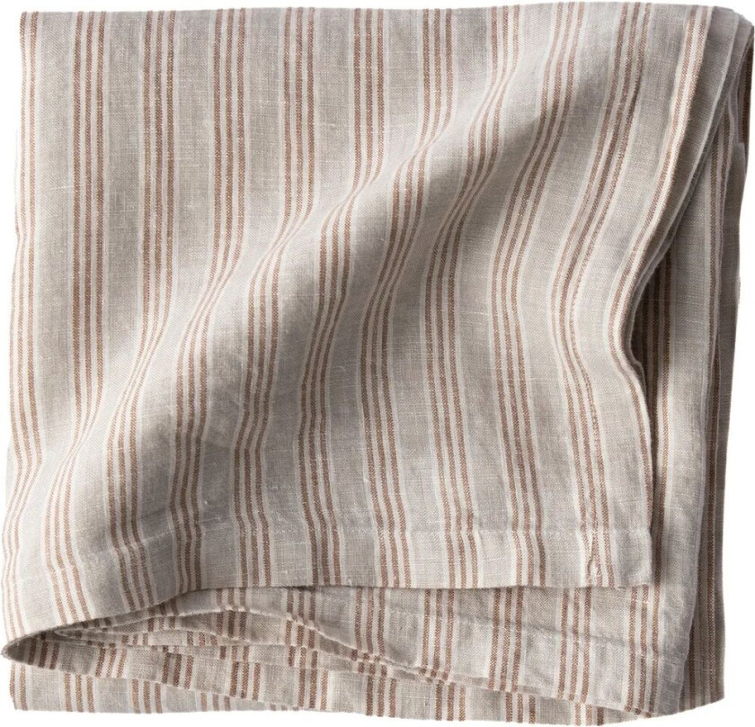 linduk 145 x 145 cm Hazelnut stripe