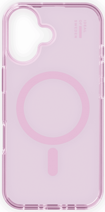 Ideal Of Sweden Ideal Magsafe Clear Case Iphone 16, Lys Rosa