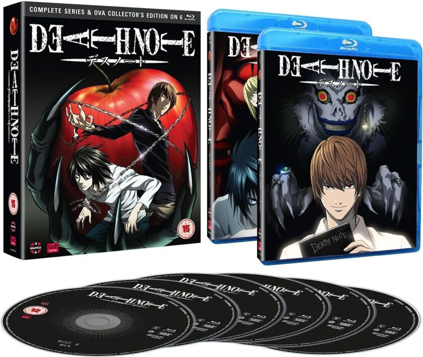 Death Note - Complete Series Box (6 disc) (Blu-ray) (Import)