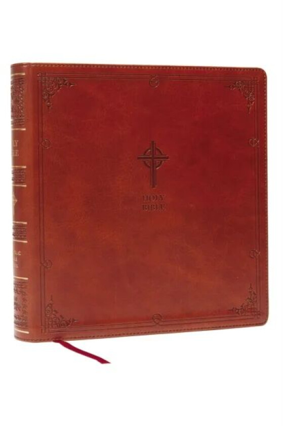 NABRE XL, Catholic Edition, Leathersoft, Brown, Comfort Print av Catholic Bible Press