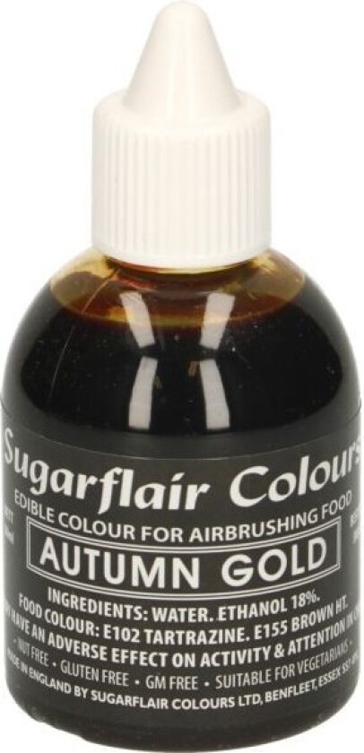 Airbrushfarge -Høstgull- 60ml