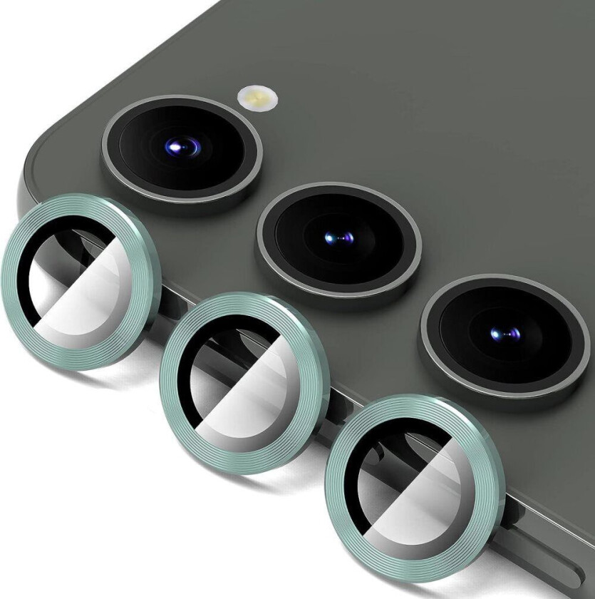 Grønt Samsung S23 / S23 Plus kameralinsedeksel