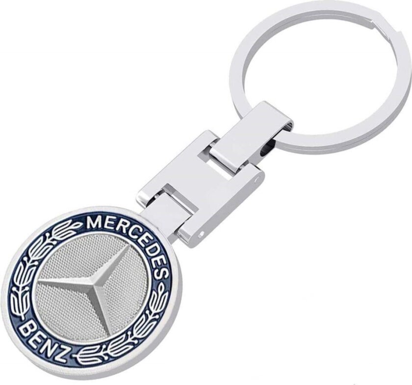 Mercedes-Benz nøkkelring blå 2