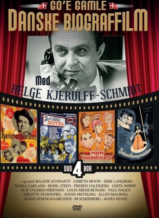 Helge Kjærulff-Schmidt - Go'e Gamle Danske Biograffilm (4 disc)