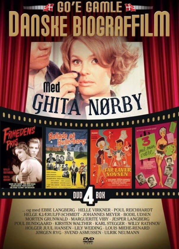 Ghita Nørby - Go'e Gamle Danske Biograffilm (4 disc)