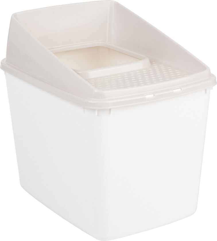 Kattetoalett Big Box - Hvit