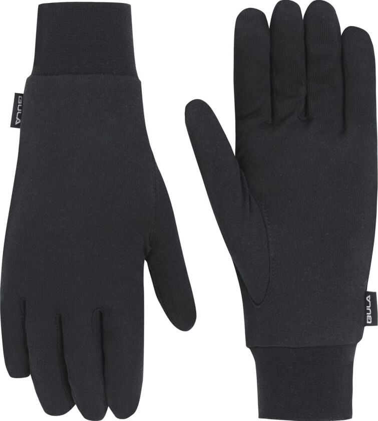 Alpine Wool Glove Liner 24/25, ullvanter, unisex BLACK