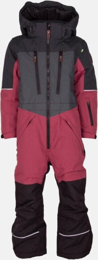 Alpine Winter Overall, Black/Cerise, 130, Vinteroverall