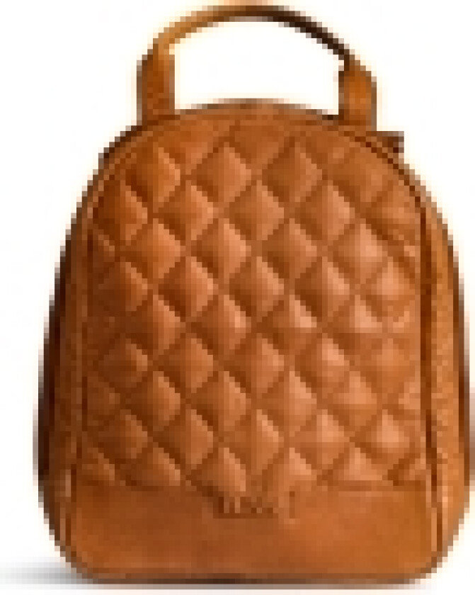 Fritsa ryggsekk, skinn, whisky