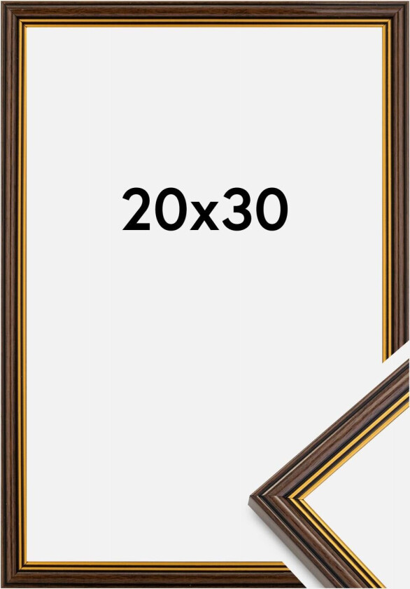 Ramme Classic Valnøtt 20x30 Cm