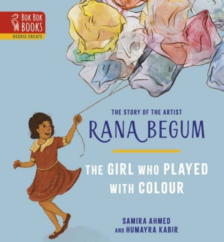 The THE GIRL WHO PLAYED WITH COLOUR av Samira Ahmed